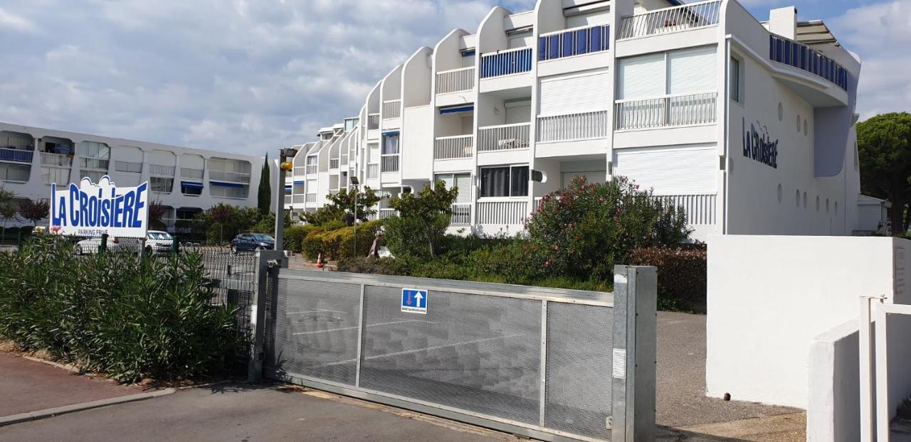 Studio Vue Port, Parking Prive, Terrasse, Clim 勒格罗-迪鲁瓦 外观 照片