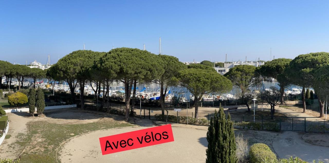 Studio Vue Port, Parking Prive, Terrasse, Clim 勒格罗-迪鲁瓦 外观 照片