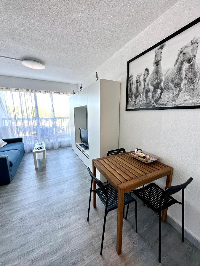 Studio Vue Port, Parking Prive, Terrasse, Clim 勒格罗-迪鲁瓦 外观 照片