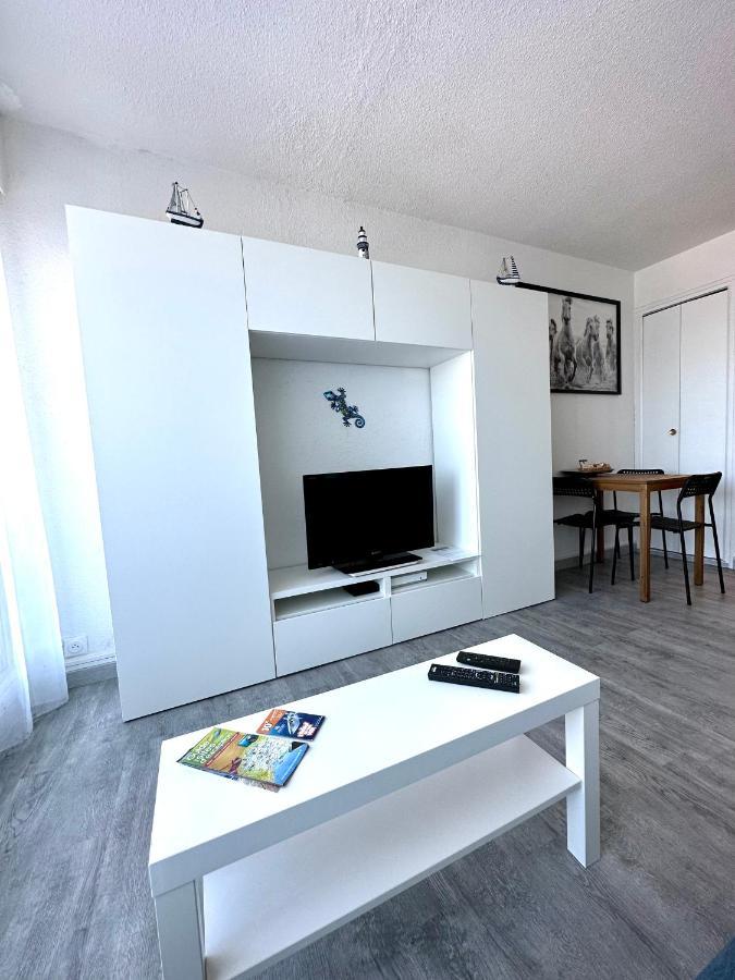 Studio Vue Port, Parking Prive, Terrasse, Clim 勒格罗-迪鲁瓦 外观 照片